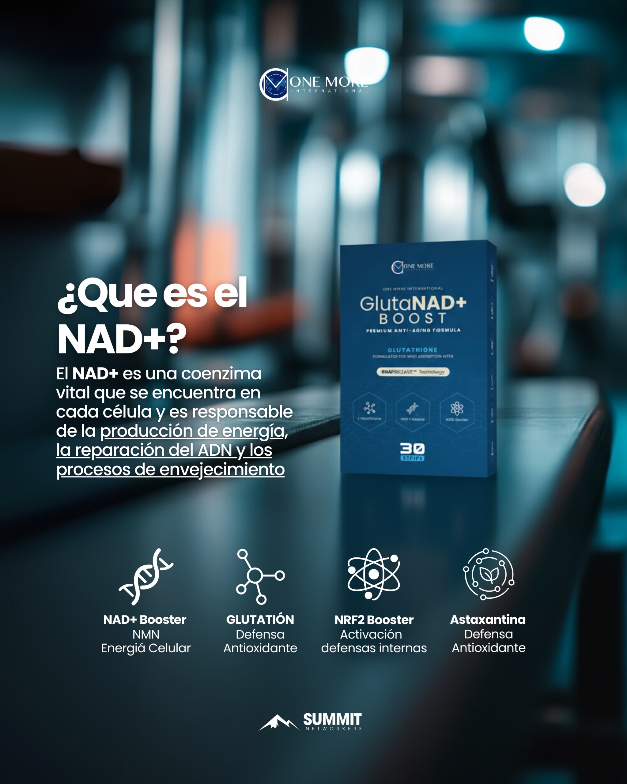 GlutaNAD + Boost - One More International - Imagen 6